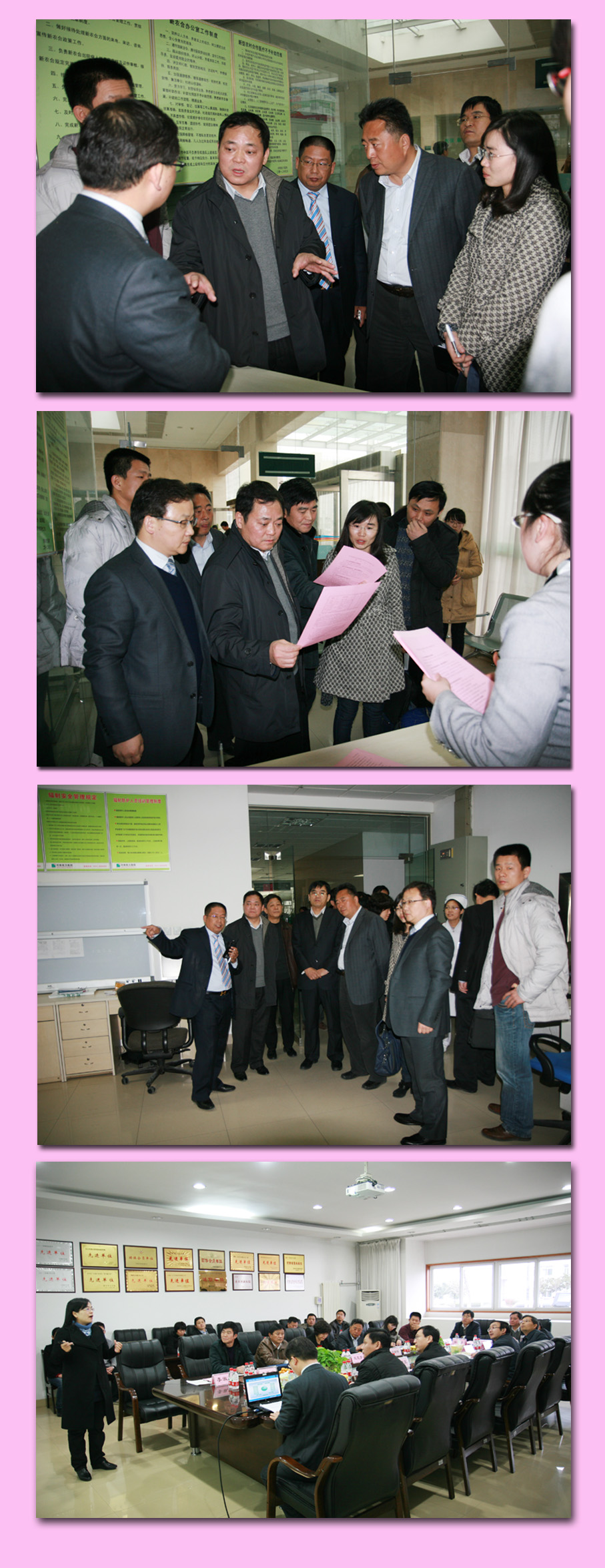 检查组在市纪委副书记杨新峰,市纪委常委武慧芳及县领导夏治中,高友云